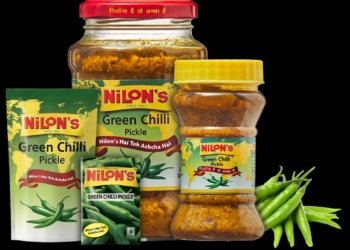 Nilon’s Rajasthan Green Chilli Pickle, 475g
