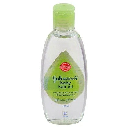 Johnson shops baby hair oil